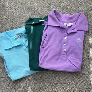 3 Aeropostale polos size small!